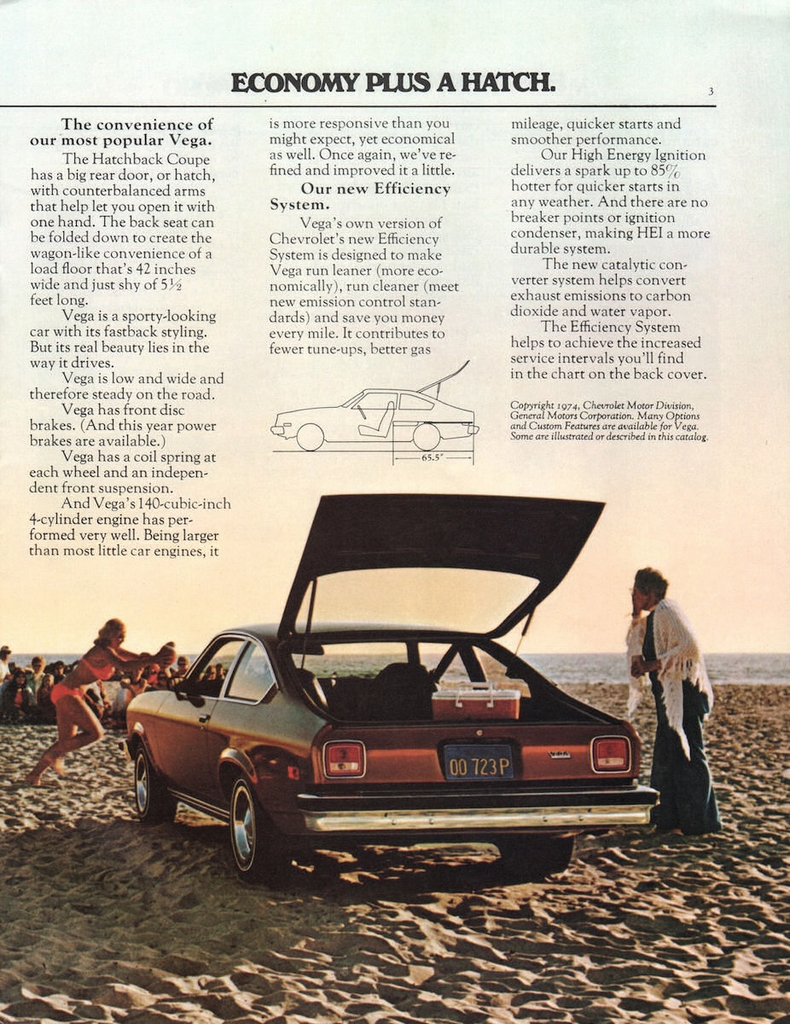 1975 Chevrolet Vega Brochure Page 4